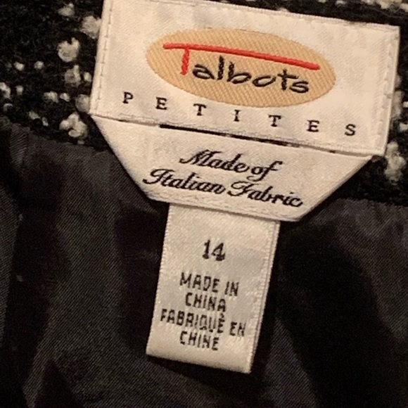 Talbots Classic Straight Skirt with Back Slit - Picture 2 of 2